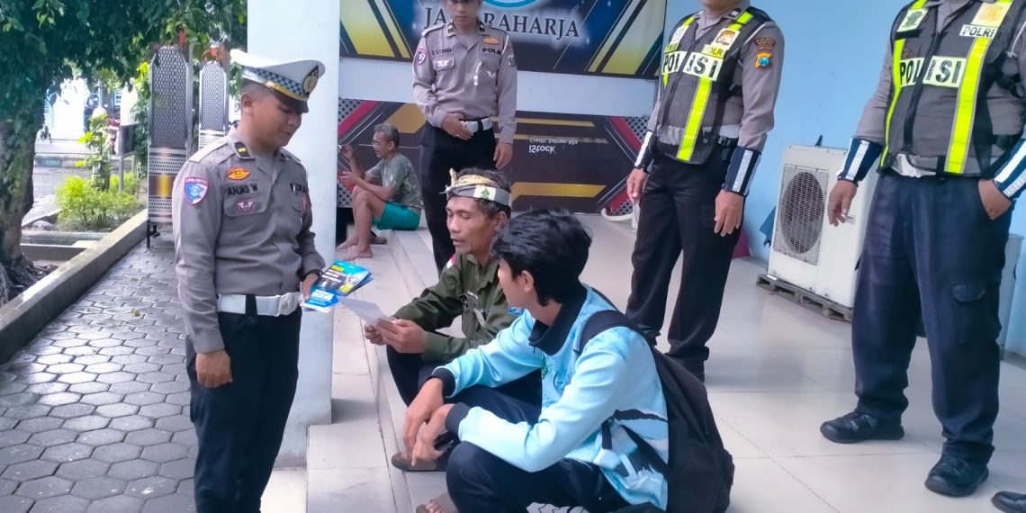 Polres Magetan Masifkan Edukasi Penggunaan Jalan Raya